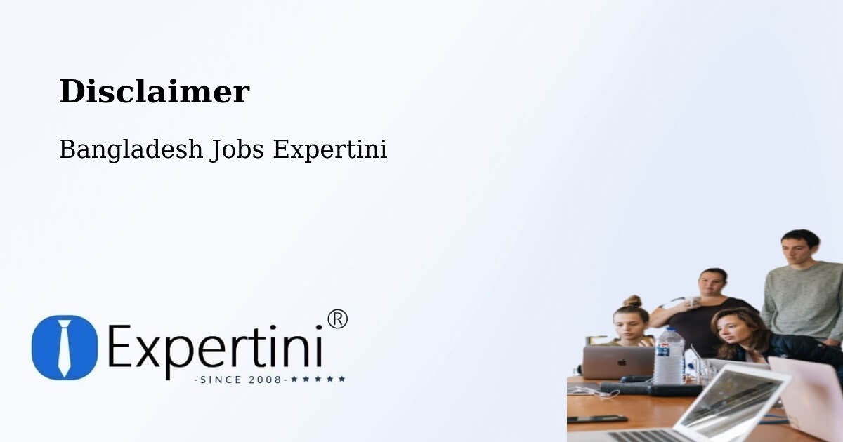 Disclaimer – Pār Naogaon - Bangladesh Jobs Expertini